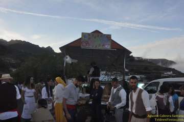 Romería popular en Cazadores (Foto TF)