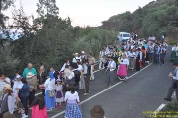 Romería popular en Cazadores (Foto TF)