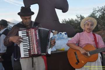 Romería popular en Cazadores (Foto TF)