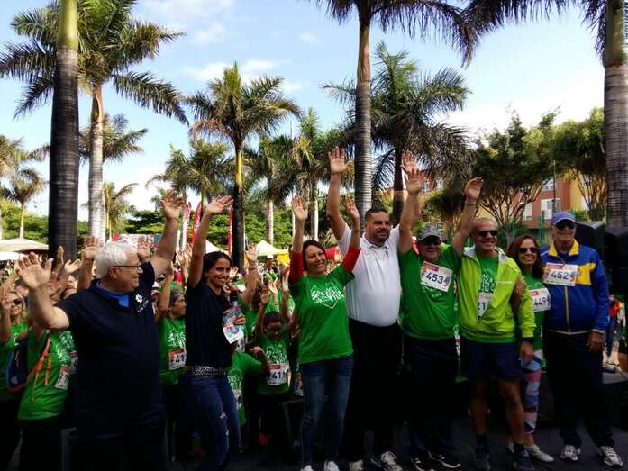 Cada salida ha sido una fiesta por la inclusión y la diversidad y la llegada a meta una lección de vida (Foto TA)