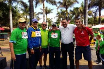  Unos 160 mayores de Telde dan un ejemplo de motivación en II carrera Pasos por la vida (Foto TA)