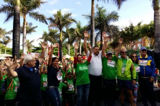  Unos 160 mayores de Telde dan un ejemplo de motivación en II carrera Pasos por la vida (Foto TA)