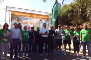  Unos 160 mayores de Telde dan un ejemplo de motivación en II carrera Pasos por la vida (Foto TA)