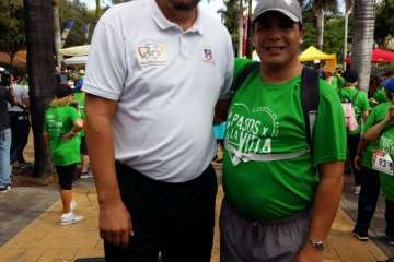  Unos 160 mayores de Telde dan un ejemplo de motivación en II carrera Pasos por la vida (Foto TA)