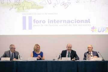 Telde, en el II Foro Internacional para la Inclusión Social de los Menores (Foto TA)