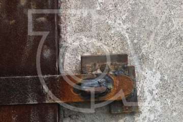 Los peligrosos pozos de Rosiana, tapiados por Minas del Gobierno de Canarias (Foto TA)