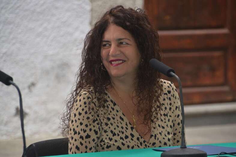Celina Mendoza, pregonera de las fiestas de San Gregorio Taumaturgo 2018 (Foto TA)