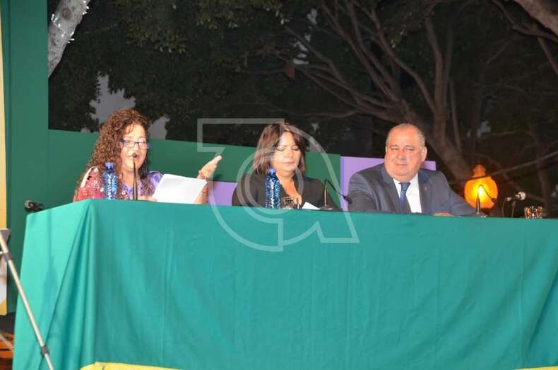 El pregón comenzó pasadas las 21.00 horas (Foto TA)