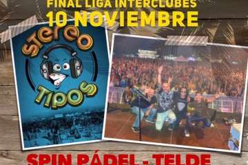 El fotomatón de Deverdementa 'anima' la Liga Interclubes de Pádel en Telde (Foto TA)