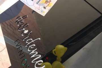 El fotomatón de Deverdementa 'anima' la Liga Interclubes de Pádel en Telde (Foto TA)