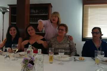 Homenaje a Ángeles Paula Hernández en Telde por su jubilación como auxiliar de Enfermería (Foto TA)