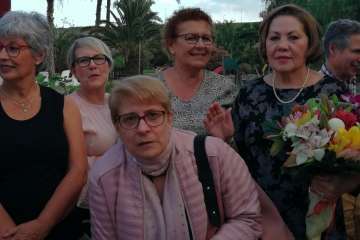 Homenaje a Ángeles Paula Hernández en Telde por su jubilación como auxiliar de Enfermería (Foto TA)