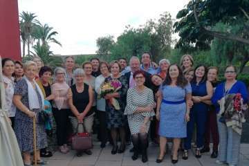 Homenaje a Ángeles Paula Hernández en Telde por su jubilación como auxiliar de Enfermería (Foto TA)