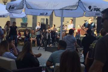 Actuación de Aseres en El Casino de Telde (Foto TA)