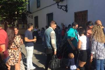 Actuación de Aseres en El Casino de Telde (Foto TA)