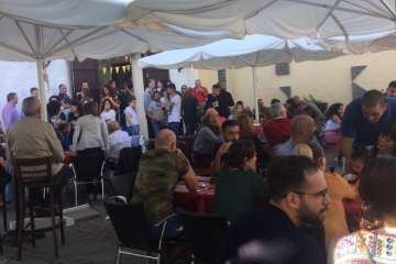 Actuación de Aseres en El Casino de Telde (Foto TA)