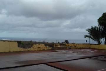 Deportes deja a medias las obras de arreglo de la cancha de Caserones Altos (Foto TA)