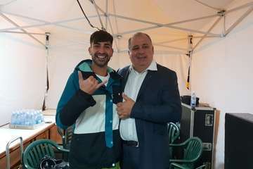 Los Llanos rebosa con los conciertos de Charcojondo y Vega Life (Foto Francisco Javier Santana y Antonio Alí)