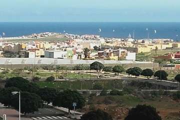 Un día espléndido despide a su paso por la costa Telde a los tripulantes de la Regata ARC (Foto Jesús Ruiz Mesa y Miguel Santana)