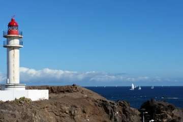 Un día espléndido despide a su paso por la costa Telde a los tripulantes de la Regata ARC (Foto Jesús Ruiz Mesa y Miguel Santana)
