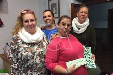 Merienda benéfica en El Casino de Telde para contribuir con la campaña de juguetes  (Foto TA)