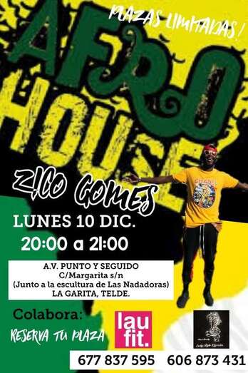 Cartel de la clase magistral (Foto TA)