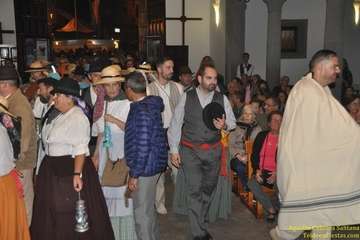 Peregrinación desde San Juan hacia Jinámar. ofrenda, reparto del potaje y festival folclórico (Foto TA y TF)