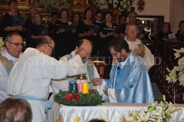 Procesión de la Inmaculada Concepción en Jinámar (Foto Francisco Javier Santana)