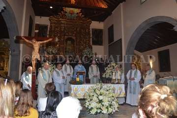 Procesión de la Inmaculada Concepción en Jinámar (Foto Francisco Javier Santana)