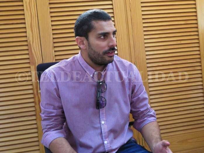 Abraham Santana, edil de Protección Animal (Foto TA)