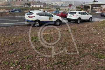 El Cabildo cierra un camino a Bocabarranco desde la GC-1 (Foto TA)