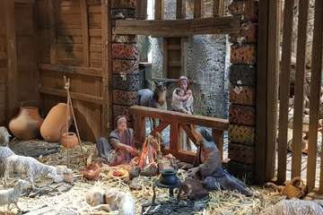 Ricardo Cabañas crea un Belén en Marpequeña (Foto TA)