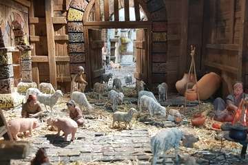 Ricardo Cabañas crea un Belén en Marpequeña (Foto TA)