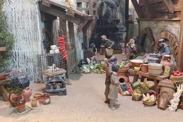 Ricardo Cabañas crea un Belén en Marpequeña (Foto TA)