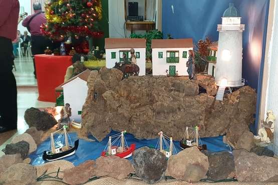 El Belén del Valle de los Nueve 'regresa' tras 8 años (Foto TA)