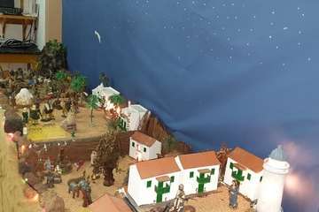 El Belén del Valle de los Nueve 'regresa' tras 8 años (Foto TA)