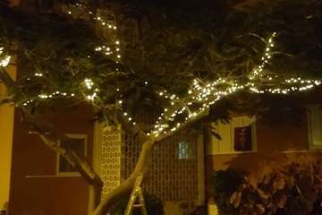 Un belén en forma de U en Las Remudas (Foto TA)