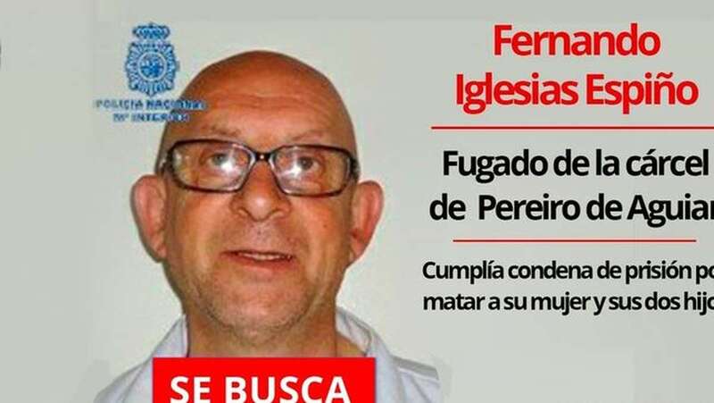 Cartel difundido por la Policía Nacional para localizar a Fernando Iglesias Espiño (Foto TA)