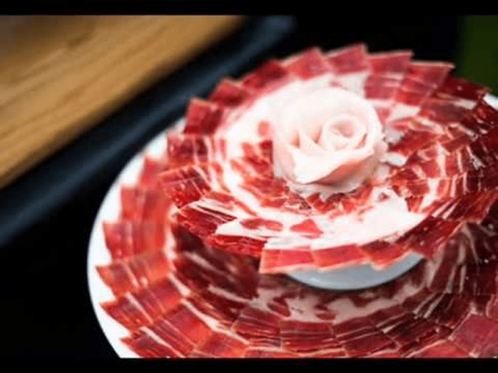 Corte de jamón ibérico (Foto TA)