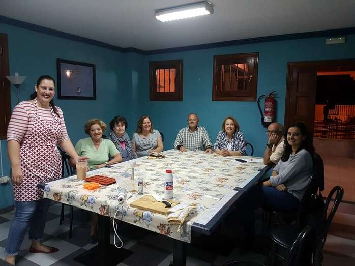 El curso se desarrolló en la sede del colectivo de San Juan (Foto TA)