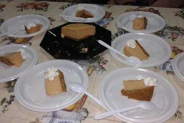 Taller de platos navideños en la AV Cristo de Telde (Foto TA)