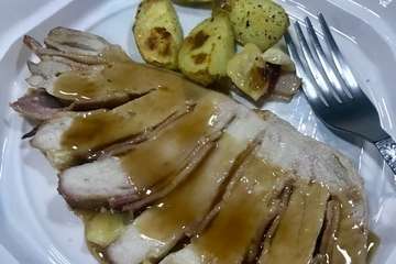 Taller de platos navideños en la AV Cristo de Telde (Foto TA)