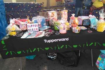  Mercadillo solidario en Las Huesas hasta las 19 horas de este sábado (Foto TA)