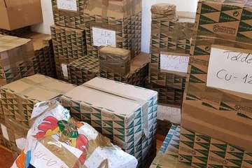  Servicios Sociales ultima el reparto de juguetes y regalos entre las familias más necesitadas de Telde (Foto TA)