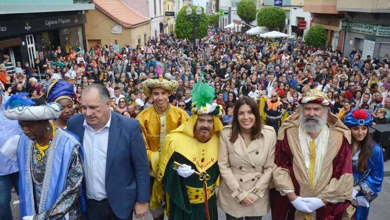 Los Reyes Magos ya tienen la Llave de la ciudad (Foto TA)