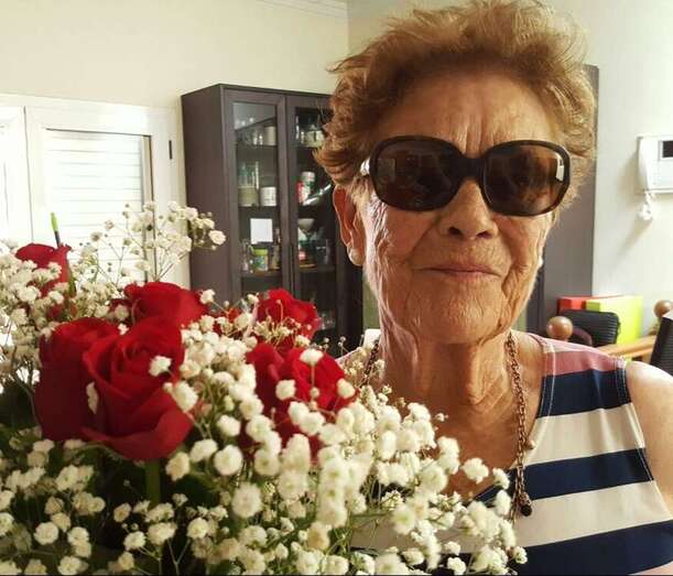 Dorita Verona, conocida y apreciada vecina de San Juan (Foto TA)