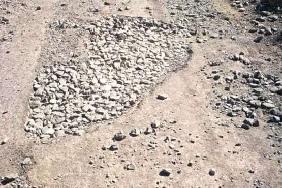 Estado del camino vecinal de El Cardonal (Foto TA)