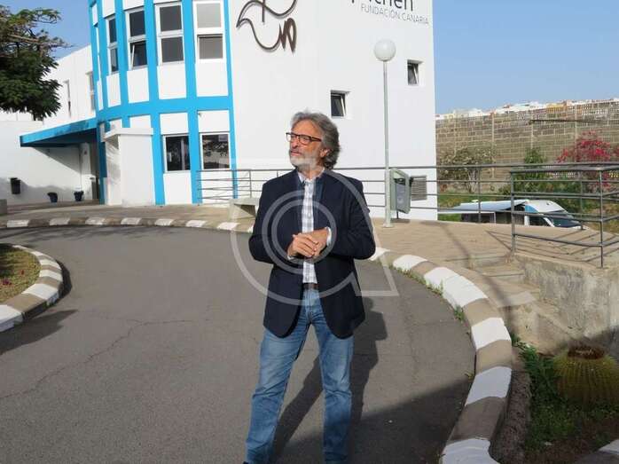 Jorge Hernández es director de la Fundación Canaria Yrichen, con sede en La Pardilla-Telde (Foto TA)