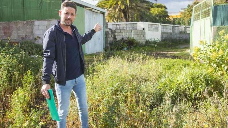 Jaime Medina y la futura salida de la calle de Renacimiento (Foto Borja Suárez/C7)