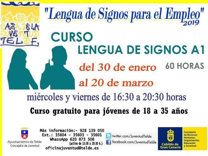 El curso es gratuito y está dirigido a personas de entre 18 y 35 años (Foto TA)